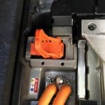 Electric vehicle high-voltage battery connectors and safety switch