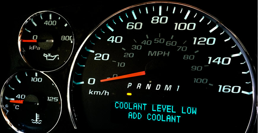 BMW Low Coolant Warning