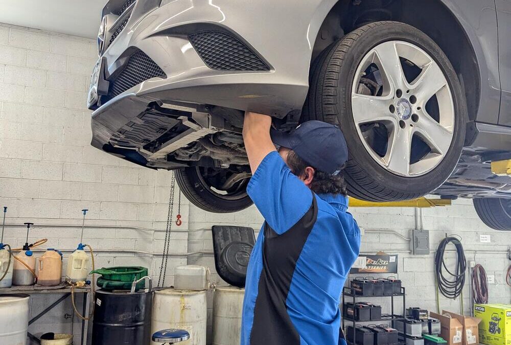 Mercedes CLA250 repair