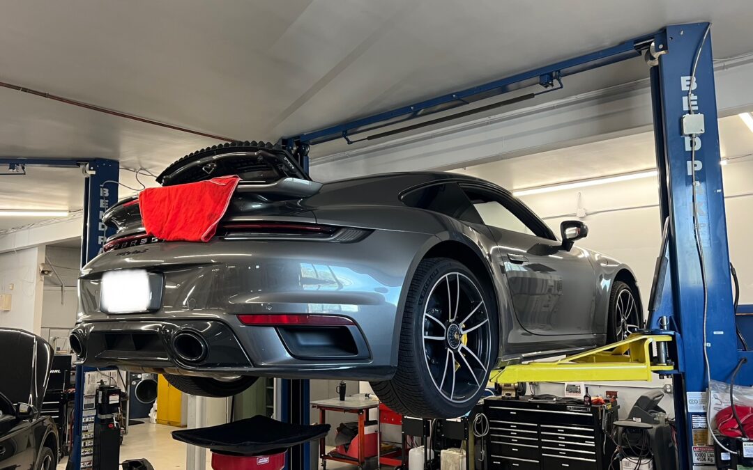 Porsche oil change Denver
