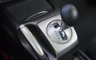 Automatic car gear shift with PRND selector